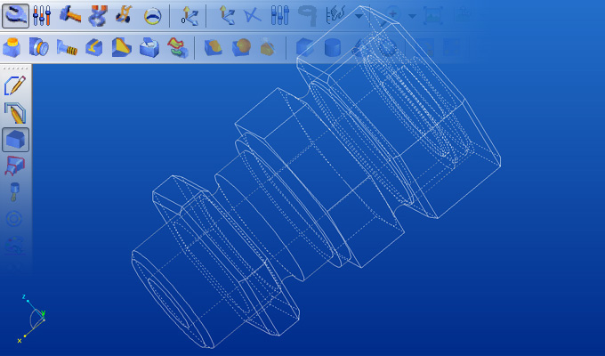 Modellazione 3d elementi meccanici